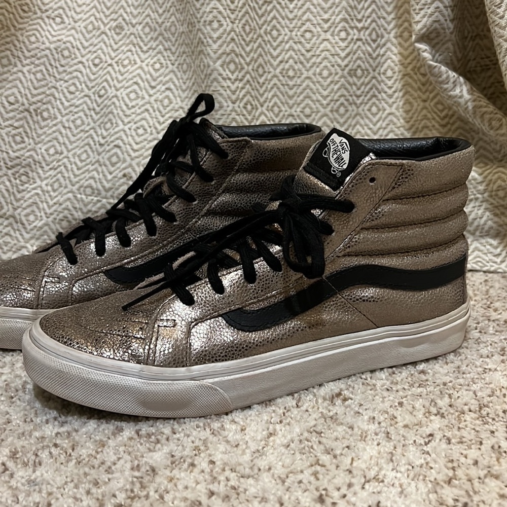 Metallic Gold Vans - Picture 3 of 6